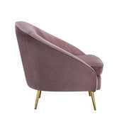 Abey Pink Velvet Sofa Model LV00205 By ACME Furniture